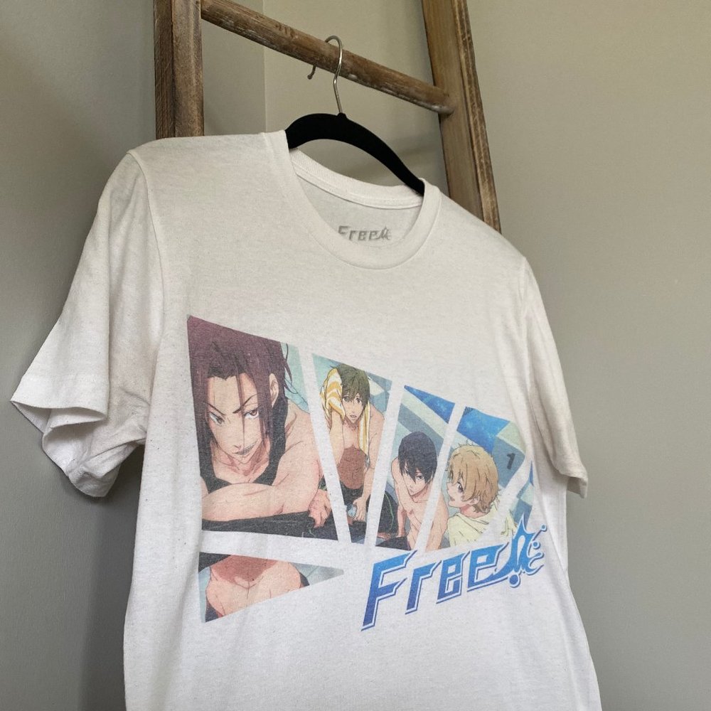 "Free!" Iwatobi Swim Club Character Tee